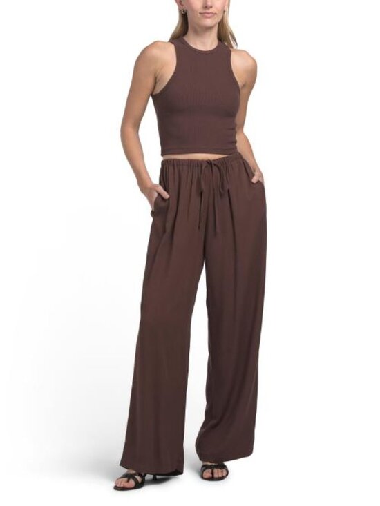Hunter & Brown Pants - HUNTER & BROWN 2pc Knit Top And Pants Set